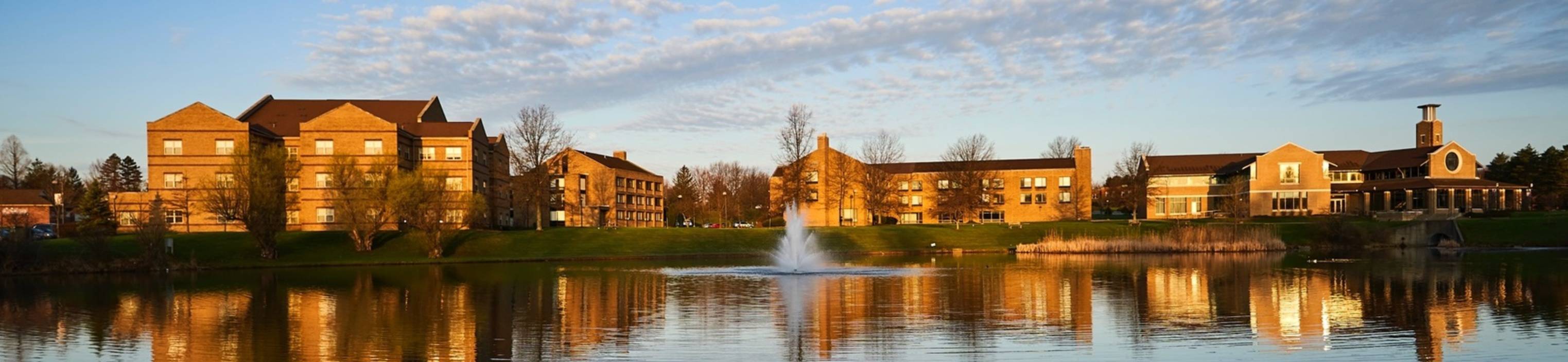 Ursuline college campus at dusk3