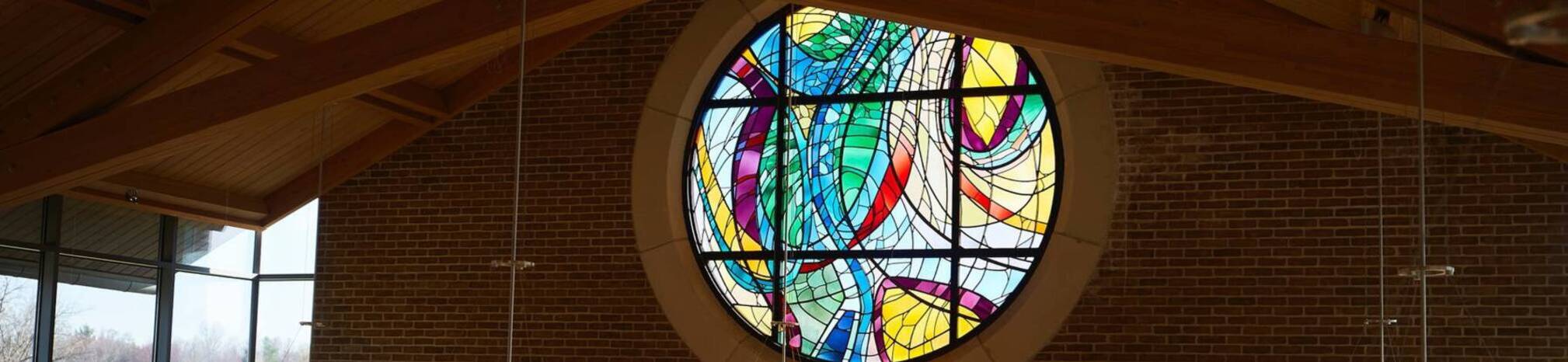 Ursuline college stained glass window2
