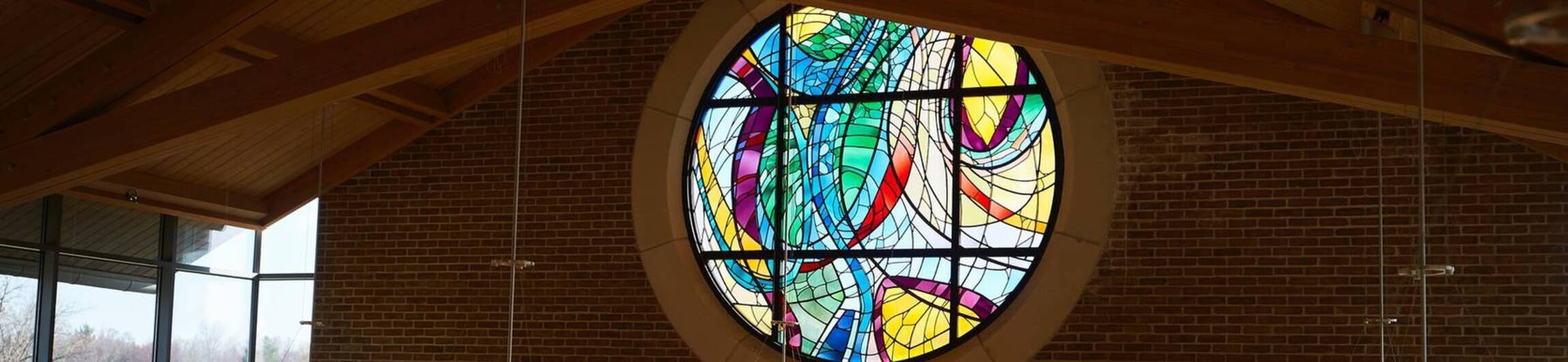 Ursuline college stained glass window3